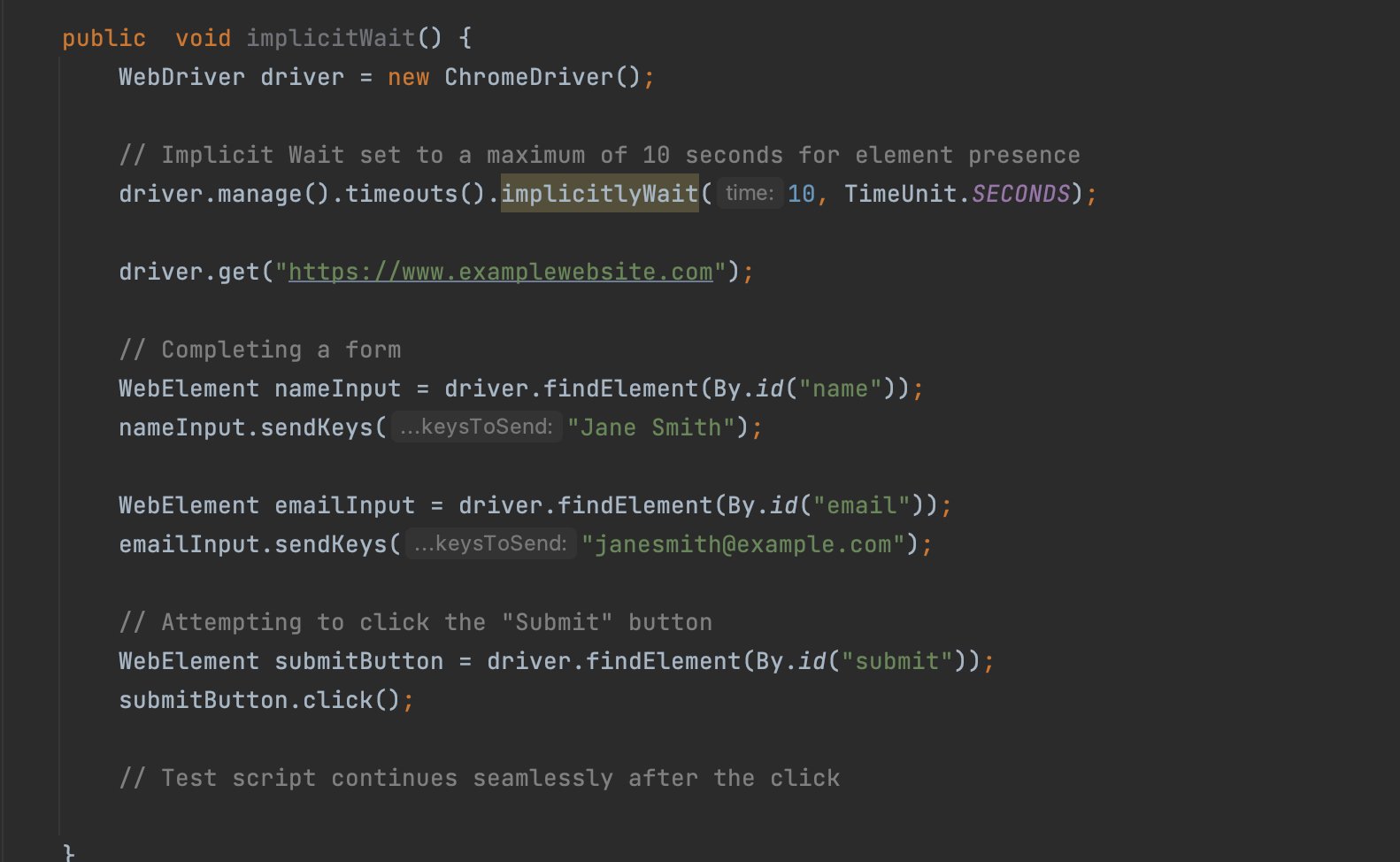 implicit-wait